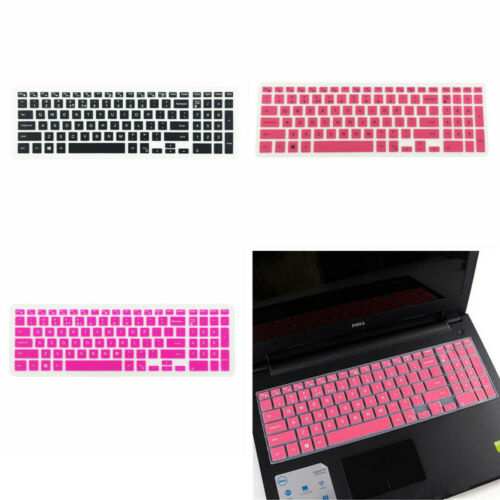 1pc Keyboard Cover Skin Protector For Dell Inspiron 15 5000 Series Laptop