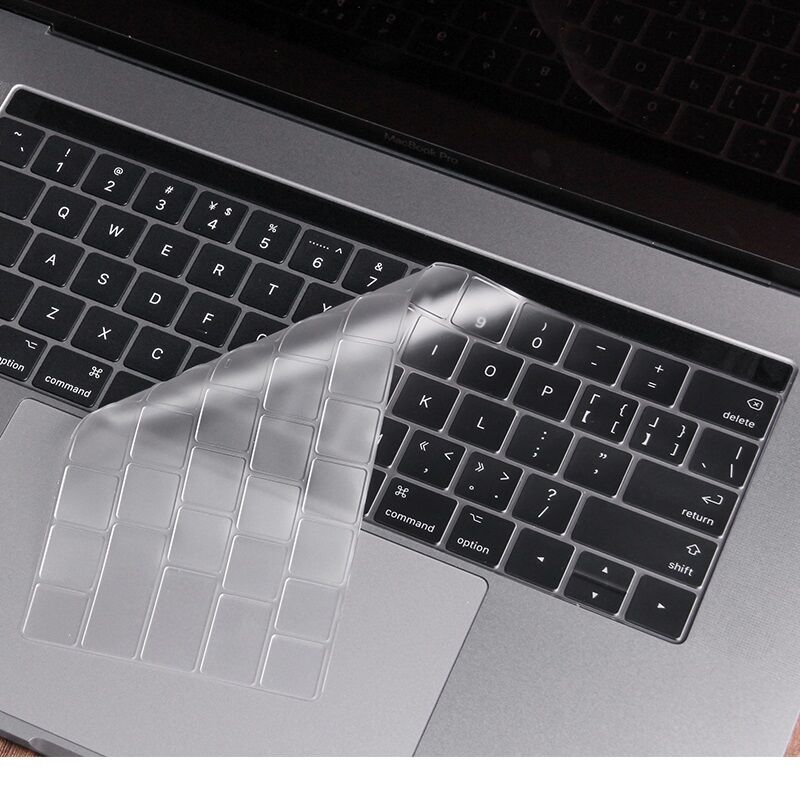 2x Tpu Super Thin Keyboard Cover Apple 2016 2017 13" 15" Macbook Pro Touch Bar