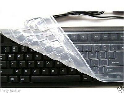 Universal Silicone Desktop Computer Keyboard Cover Skin Protector Film