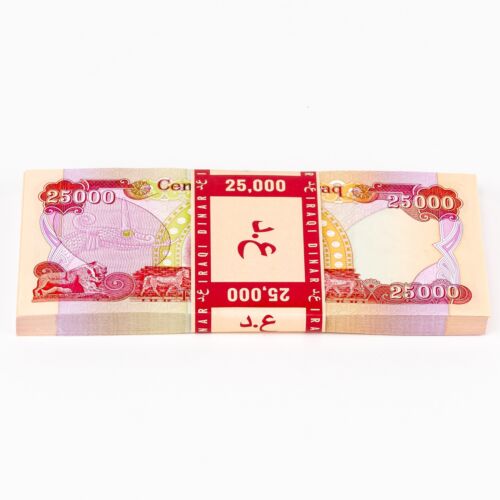 25000 Uncirculated Iraqi Dinar 25000 X 1 Iraq Currency 2003 25k New Iqd