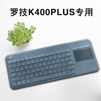 Clear Transparent Silicone Keyboard Cover Protectors For Logitech K400 Plus